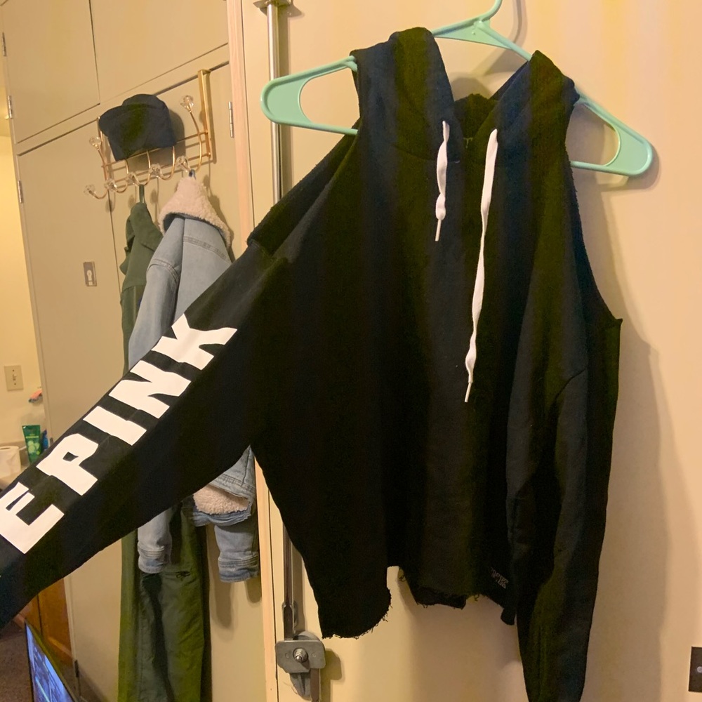 Cold Shoulder VS PINK Hoodie